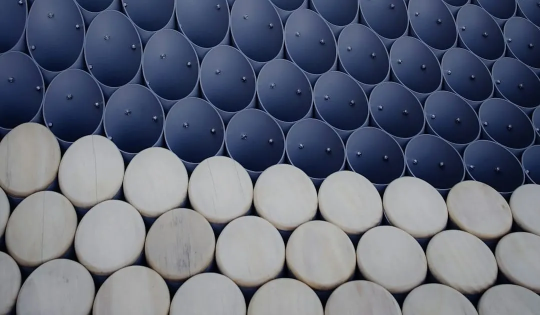 Abstract image of circular shapes