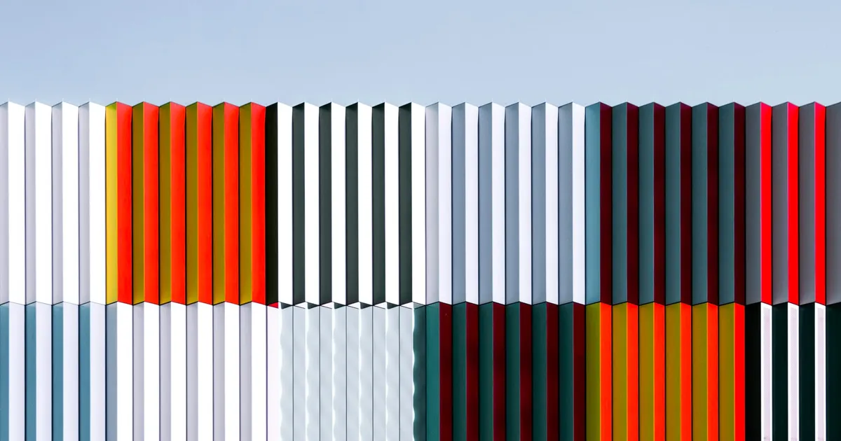 An abstract image of different shades and colors