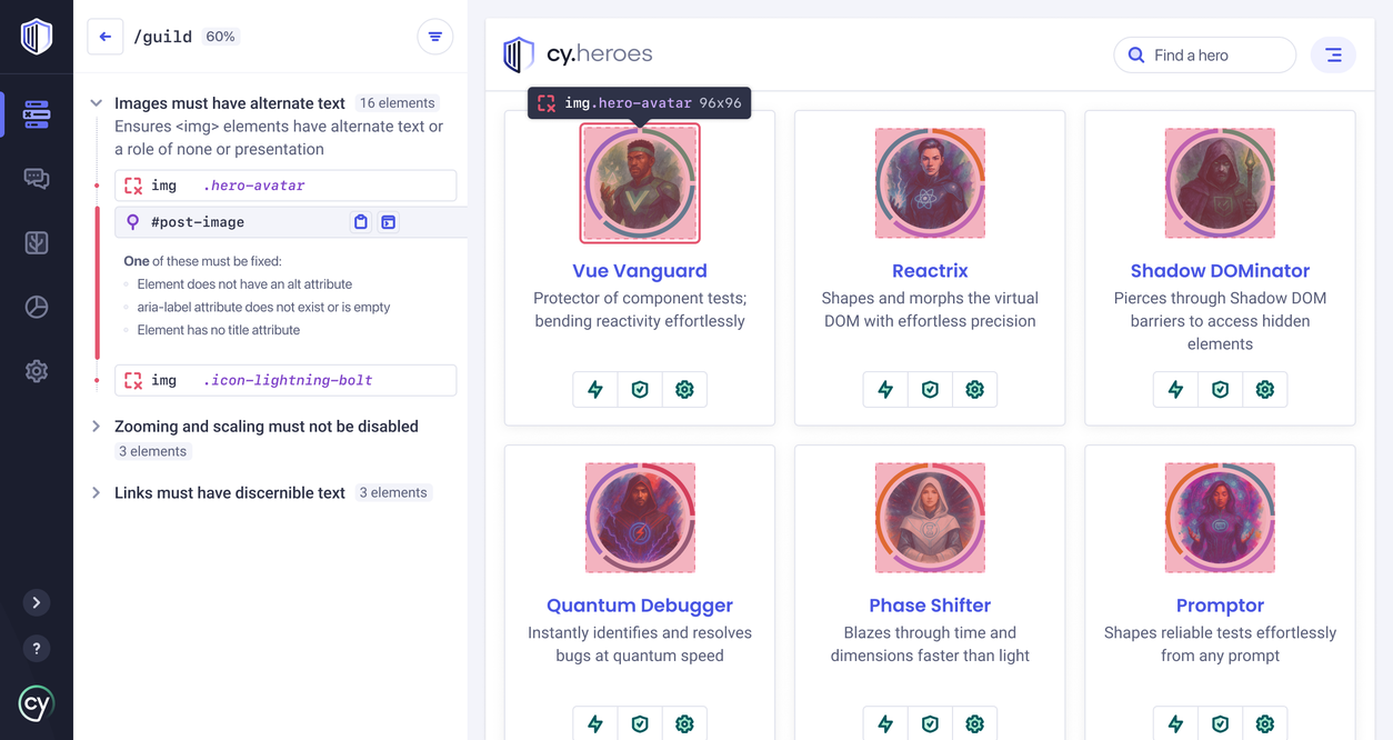 Analyzing untested elements to improve UI coverage.